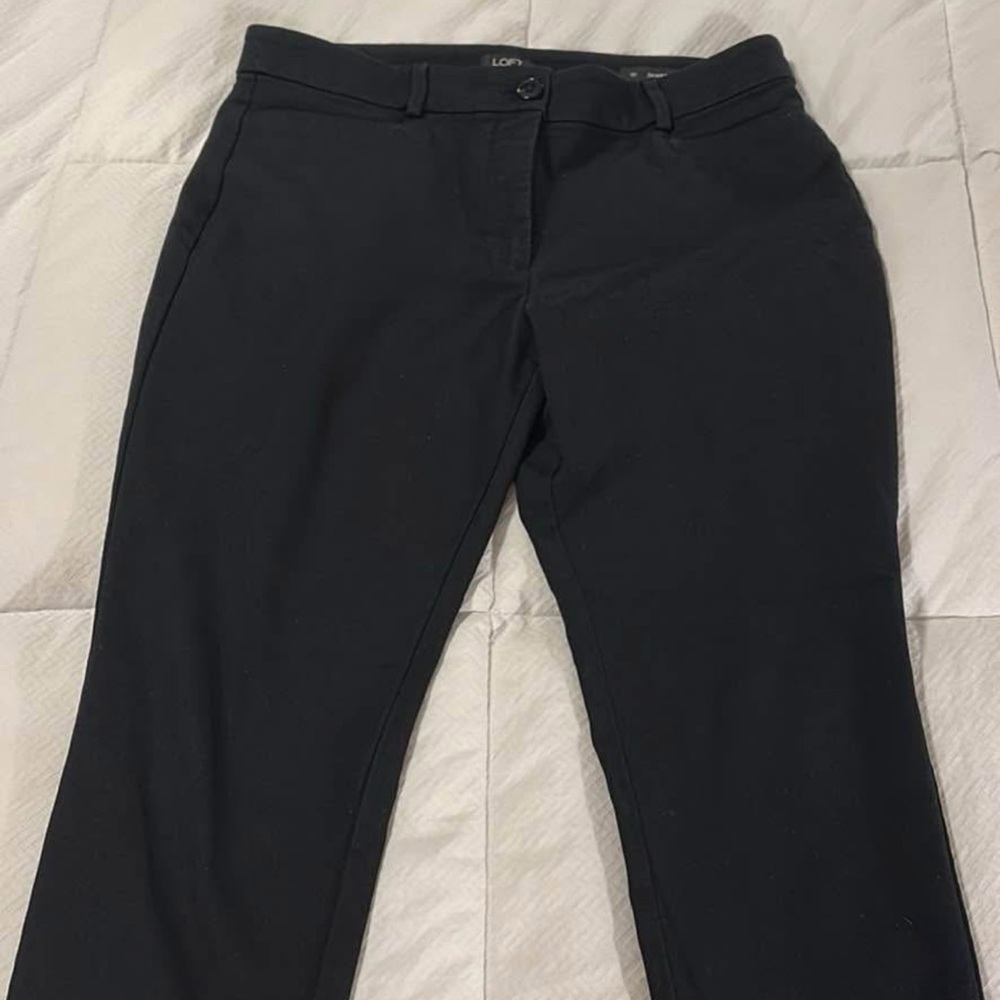 LOFT Black Skinny Pants
